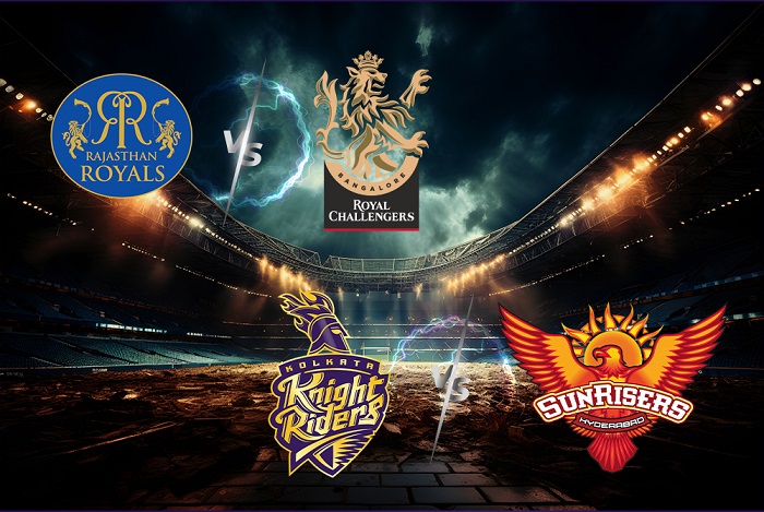 Final Standings of the IPL 2024 Points Table RR vs. RCB in Playoff Eliminator 1 and KKR vs. SRH in Qualifier1