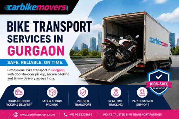 Bike transport in Gurgaon